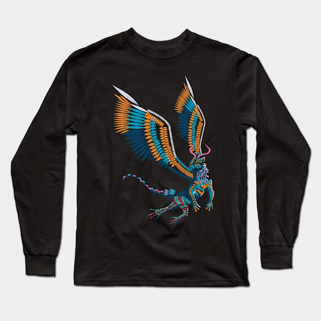 Alebrijes of Might Long Sleeve T-Shirt by BetoRayas